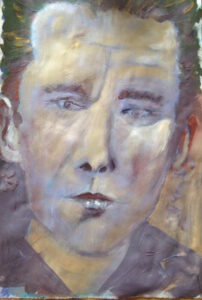 "Ethan Hawke", Acryl auf Karton, 48 cm x 31 cm, 2016